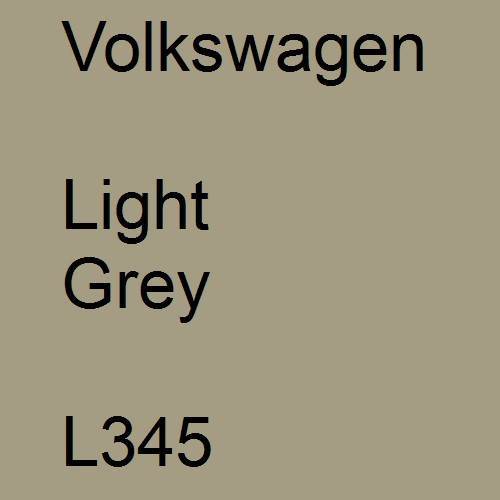 Volkswagen, Light Grey, L345.